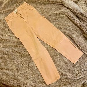ZARA Highrise Cargo pants Dusty Pink